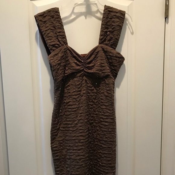Dresses & Skirts - New with tags Cute Mocha mini dress